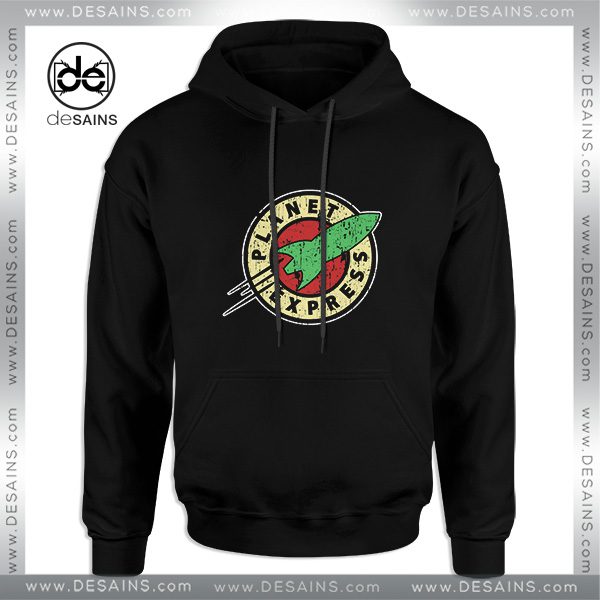 Cheap Graphic Hoodie Futurama Planet Express Logo