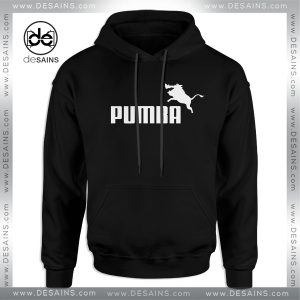 Cheap Graphic Hoodie Pumba Logo Puma Parody