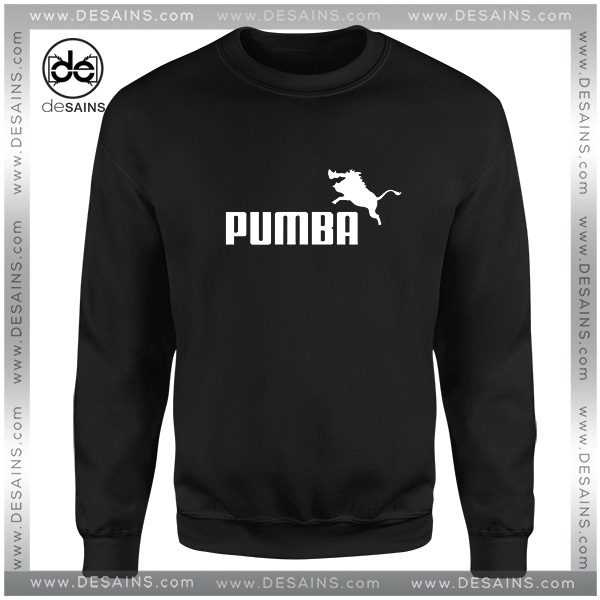 Cheap Graphic Sweatshirt Pumba Logo Puma Parody