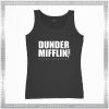Cheap Graphic Tank Top Dunder Mifflin Paper Company Size S-3XL