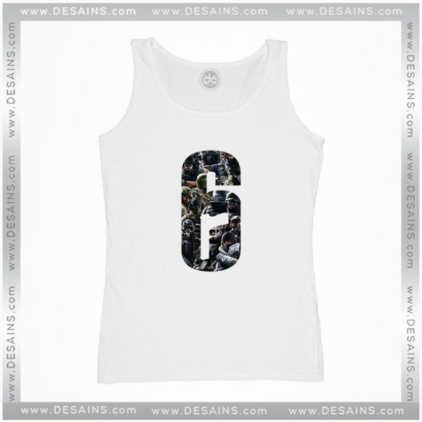 Cheap Graphic Tank Top Rainbow Six Siege New Operators