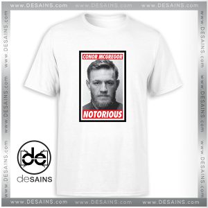 Cheap Graphic Tshirt Conor McGregor Notorious Mugshot On Sale