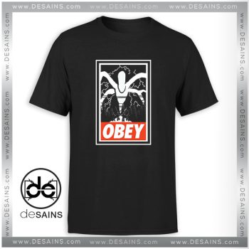Cheap Graphic Tshirt Stranger Things Obey The Mind Flayer
