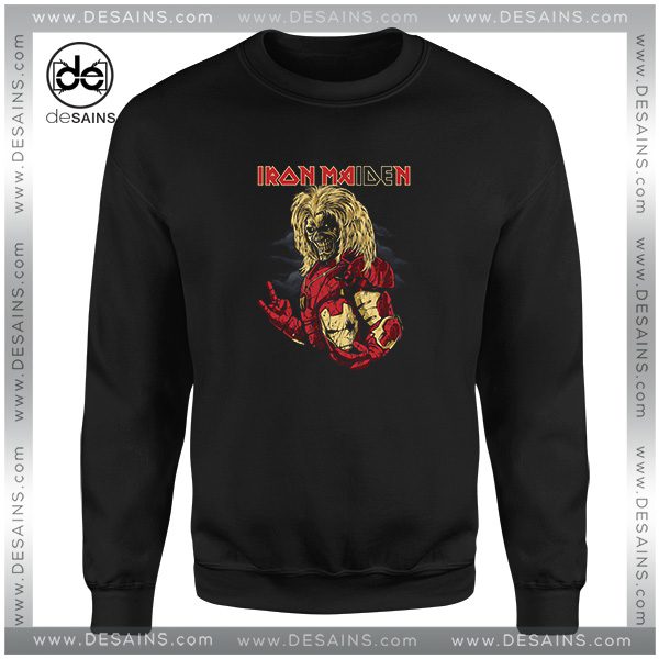 Cheap Sweatshirt Iron Maiden Iron Man