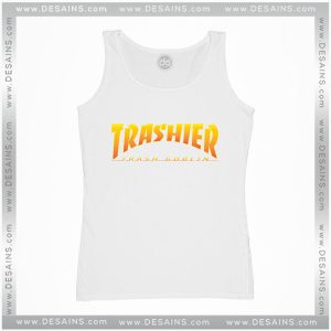 Cheap Tank Top Thrasher Skateboarding Trash Goblin