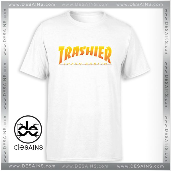 Cheap Tshirt Thrasher Skateboarding Trash Goblin