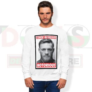 Conor McGregor Notorious Mugshot Sweatshirt