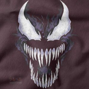 Dark superhero Venom and Spider-Man printed sweatshirt