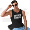 Dunder Mifflin Graphic Tank Top – Casual Pop Culture Tee