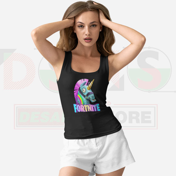 Fortnite Battle Royale Unicorn Graphic Tank Top – Cheap & Fun