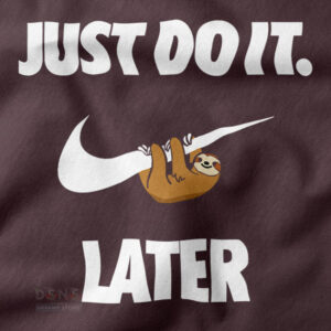 Funny lazy sloth parody pullover