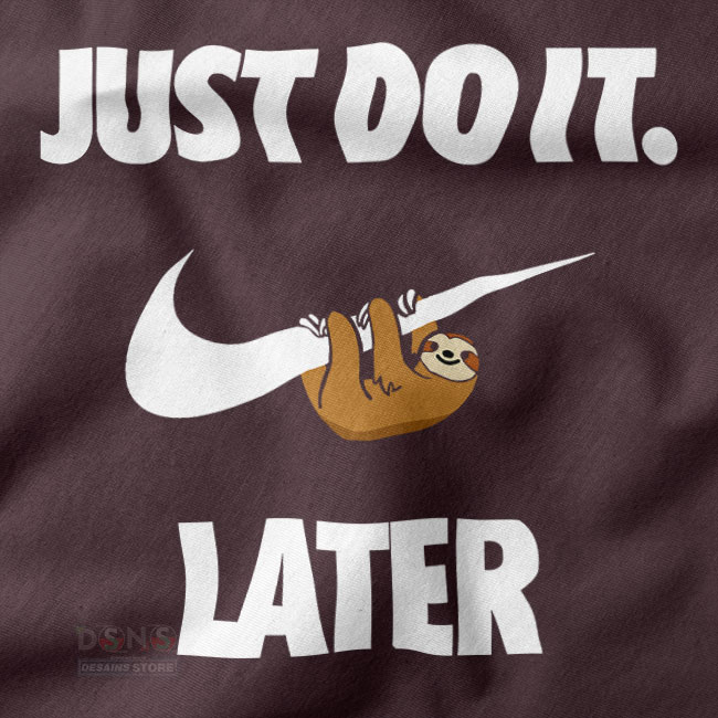 Funny lazy sloth parody pullover