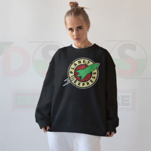Futurama Planet Express Sweatshirt – Cartoon Graphic