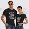 God Sent Me My Smartass Wife T-Shirt – Funny Statement Tee