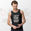 God Sent Me My Smartass Wife Tank Top – Funny Statement Shirt