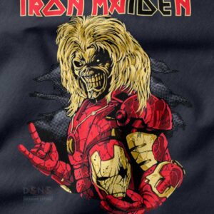 Heavy metal meets superhero Iron Maiden Iron Man sweatshirt