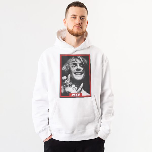 Hoodie Lil Peep American Rapper Smile Face