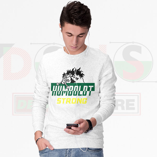 Humboldt Broncos Strong Logo Sweatshirt – Hockey Support Graphic