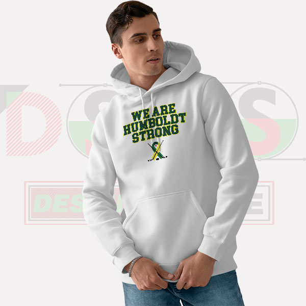 Humboldt Broncos We Are Strong Hoodie – Support Tribute Merch