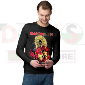 Iron Maiden x Iron Man Parody Sweatshirt