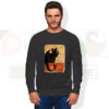 Le Dragon Noir Poster Sweatshirt – Dark Aesthetic Streetwear