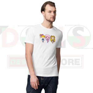 Lil CutiEs Eighties Cartoon Funny T-Shirt – Retro Ladies Tee