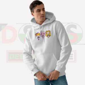 Lil CutiEs Eighties Cartoon Hoodie – Retro Ladies Style