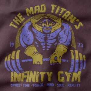 MCU Thanos streetwear T-shirt