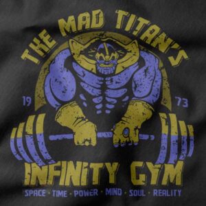 Marvel pop culture Thanos tank top