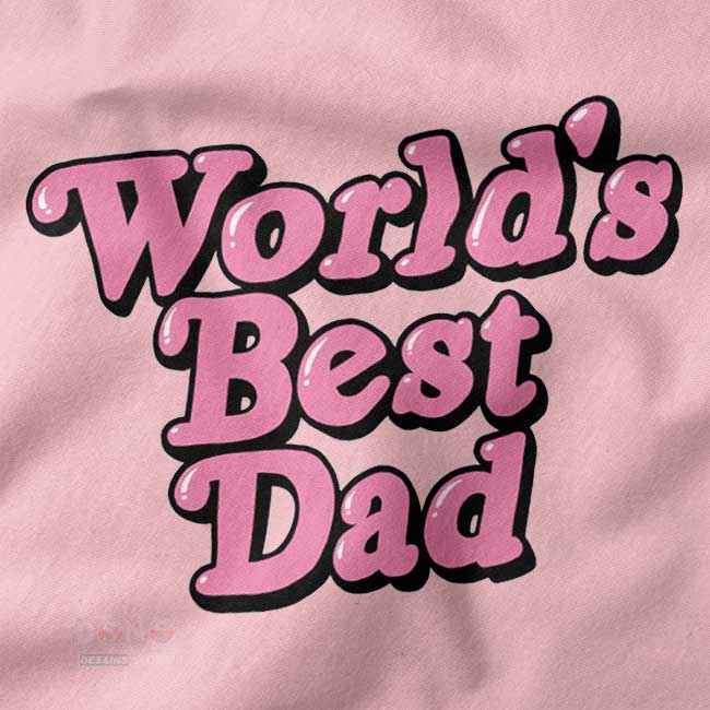Minimalist best dad ever shirt