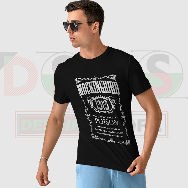 Mocking Bird Back Graphic T-Shirt – Minimal Streetwear