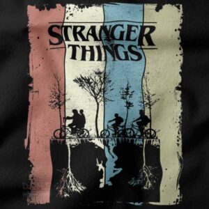 Netflix Stranger Things Hawkins design tee