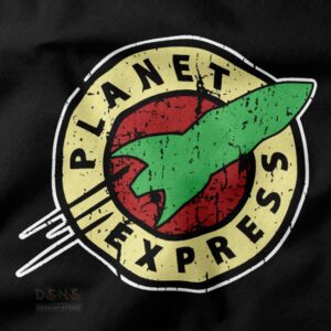 Pop culture tank top Futurama Planet Express logo