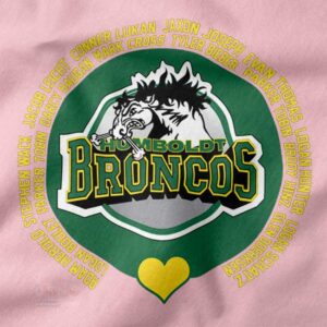 Remembrance Humboldt Broncos unisex T-shirt
