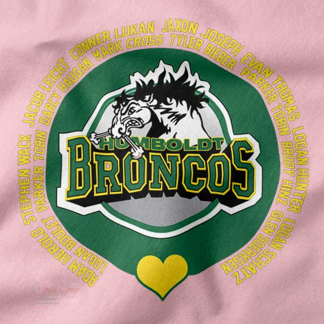 Remembrance Humboldt Broncos unisex T-shirt