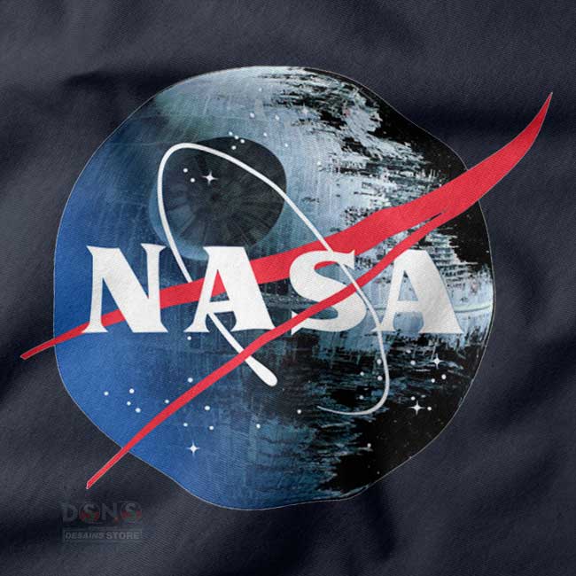 Space aesthetic NASA logo T-shirt design