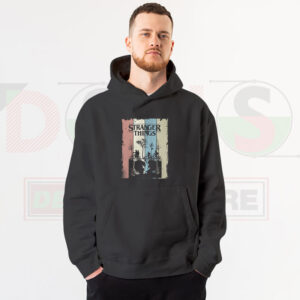 Stranger Things Poster Hoodie – Retro Netflix Series Graphic
