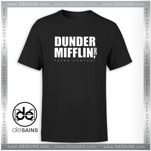 T-Shirt Dunder Mifflin Paper Company Merch Tee Shirt Size S-3XL