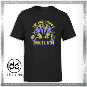 T-Shirt Infinity Gym Thanos Avengers Infinity War Tee Shirt Size S-3XL
