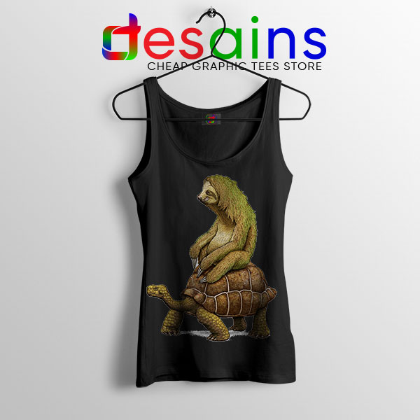 Tank Tops Black Speed is Relative Sloth Funny Meme Babby