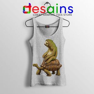 Tank Tops Sport Grey Speed is Relative Sloth Funny Meme Babby