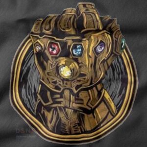 Thanos gauntlet superhero graphic tank top