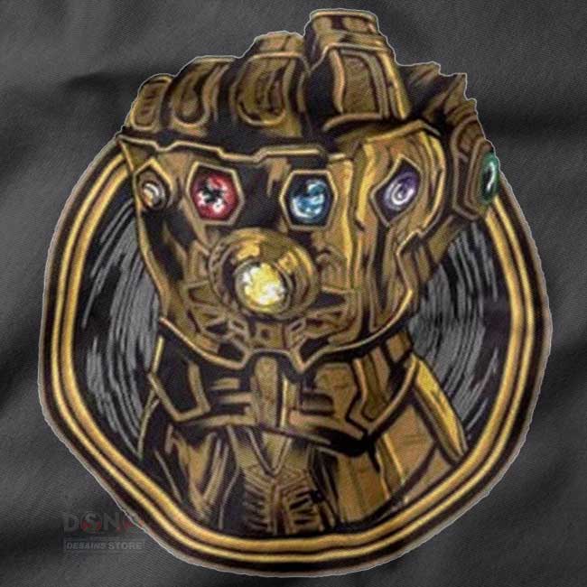 Thanos gauntlet superhero graphic tank top
