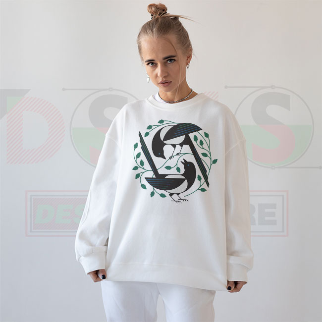 The Joy of Spring Nature Sweatshirt – Cozy Aesthetic Streetwear