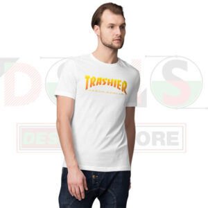 Thrasher Trash Goblin Funny Skate T-Shirt – Streetwear Graphic