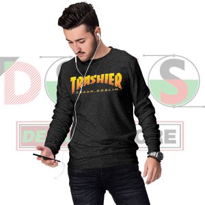 Trash Goblin Parody Skateboarding Sweatshirt