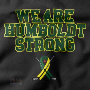 We Are Strong Humboldt Broncos merch hoodie