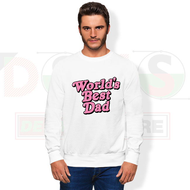 World’s Best Dad Sweatshirt – Cozy Father’s Day Gift