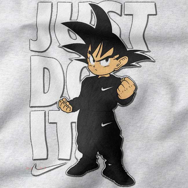 Anime Goku streetwear graphic tee for Dragon Ball fans