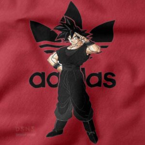Anime streetwear parody sweatshirt GokuDibdas graphic